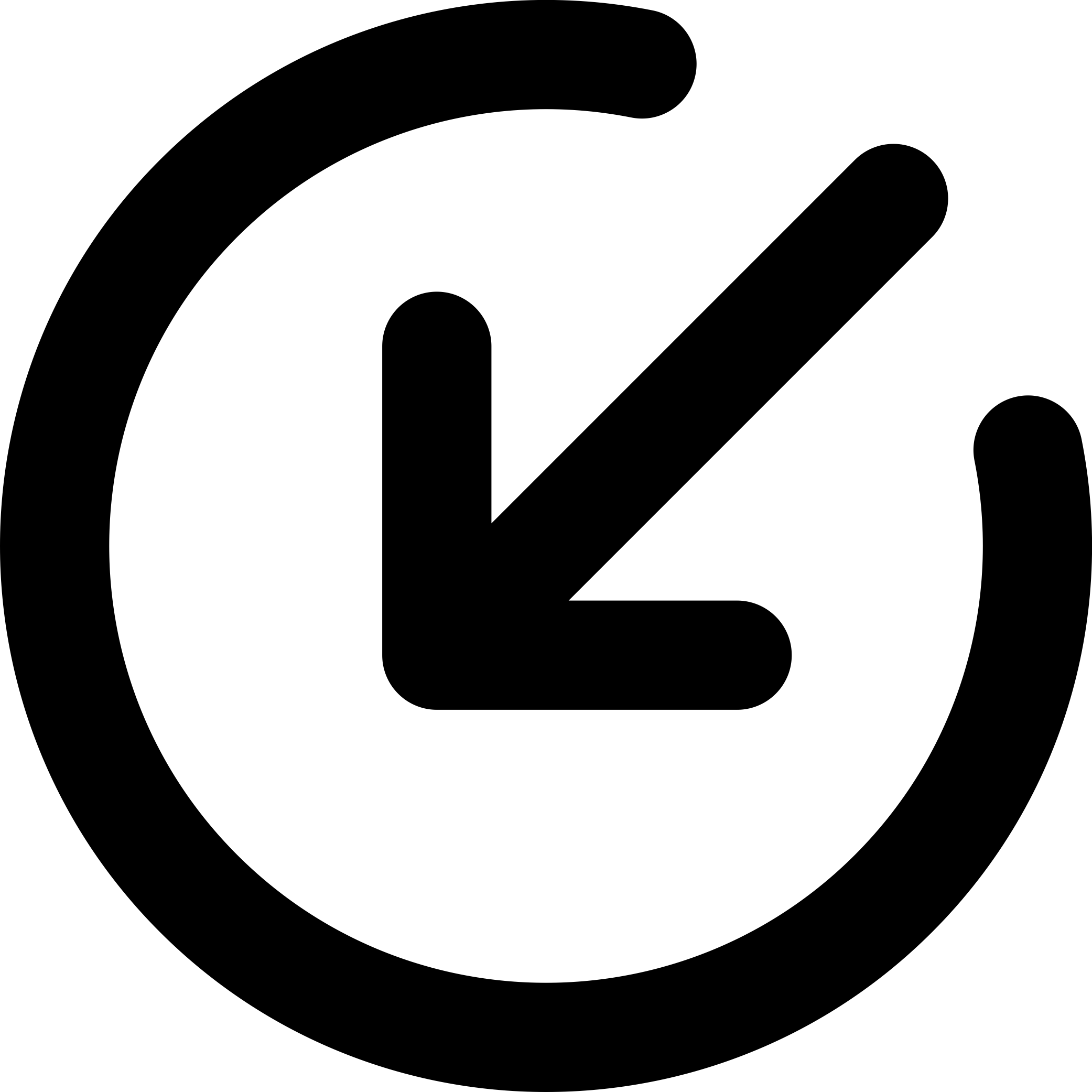Arrow Narrow Circle Broken Down Left Sketch Style Svg Vector Free Vectors